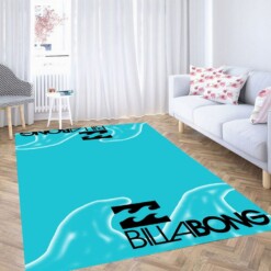 Billabong Wave Shining Sportwear Living Room Modern Carpet Rug