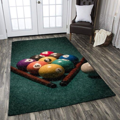 Billiard Balls Limited Edition Rug