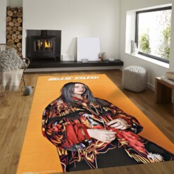 Billie Eilish Rug  Custom Size And Printing