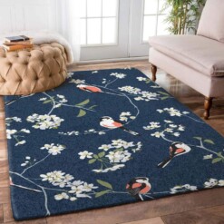 Bird Flower Limited Edition Rug