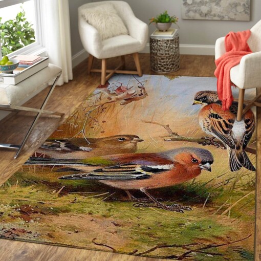 Birds Area Limited Edition Rug