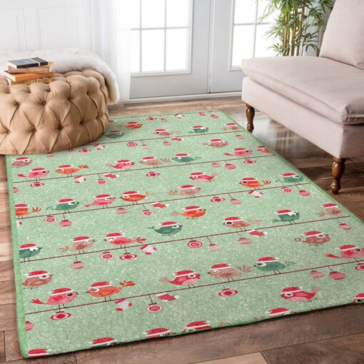 Birds Christmas Limited Edition Rug