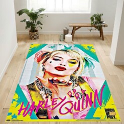 Birds Of Prey Harley Quinn Kiss Rug  Custom Size And Printing