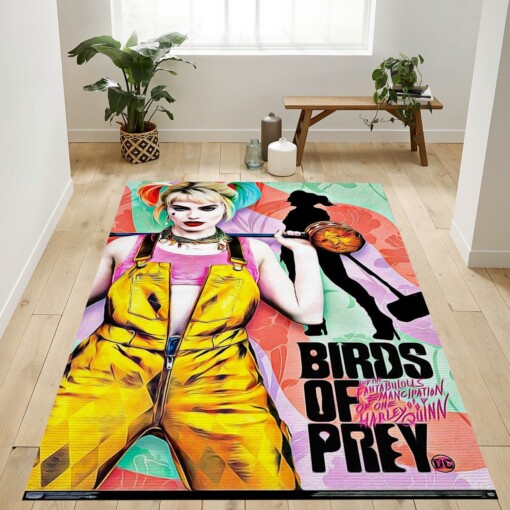 Birds Of Prey Rug  Custom Size And Printing