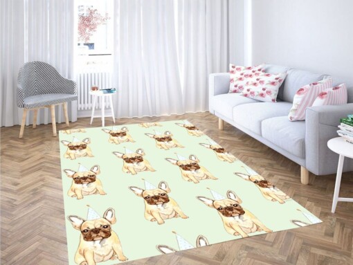 Birthday Dog Living Room Modern Carpet Rug
