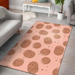 Biscuit Cookie Print Pattern Area Limited Edition Rug