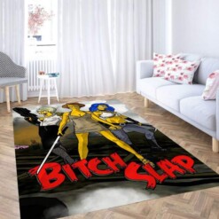 Bitch Slap Simpson Family Carpet Rug