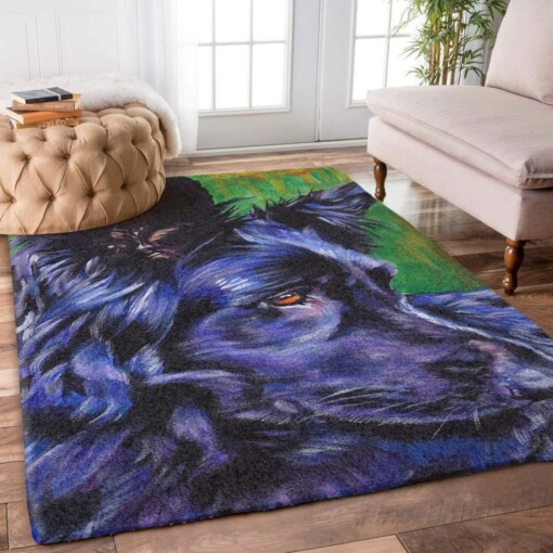 Black German Shepherd Limited Edition Rug