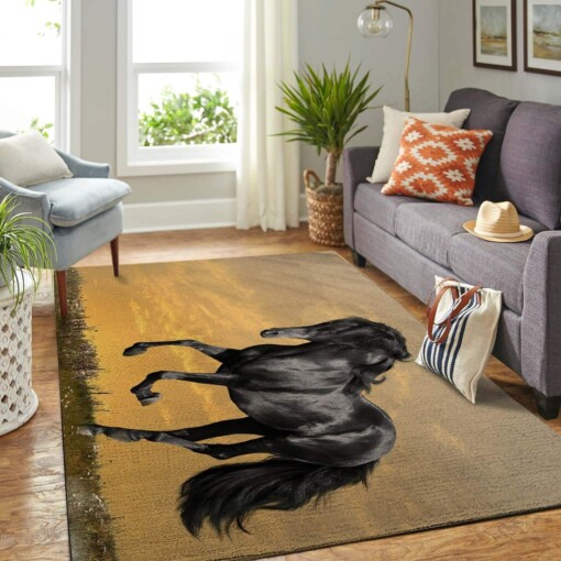 Black Horse Limited Edition Rug