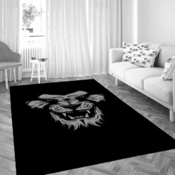 Black Lion Wallpaper Carpet Rug