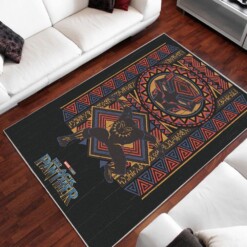 Black Panther Area Rug