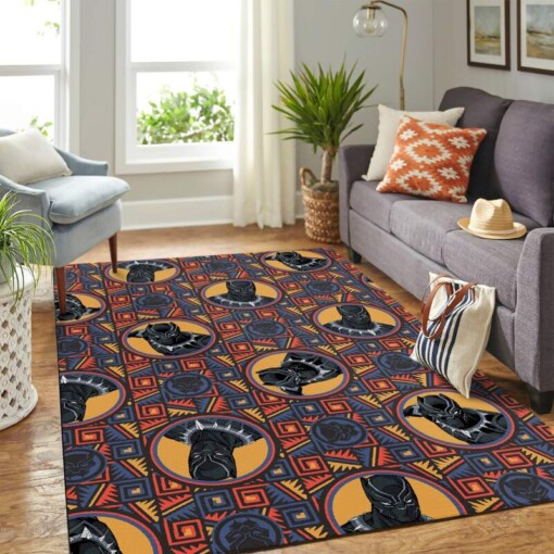 Black Panther Carpet Rug