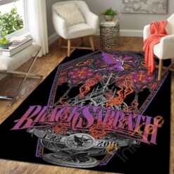 Black Sabbath Area Rug