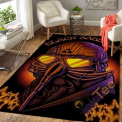 Black Sabbath Area Rug