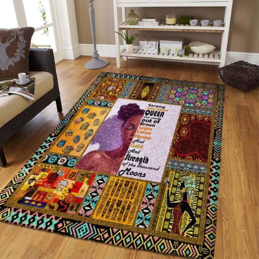 Black Woman Rug