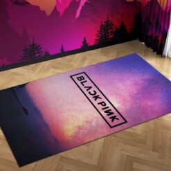 Blackpink Carpet Mock Area Rug