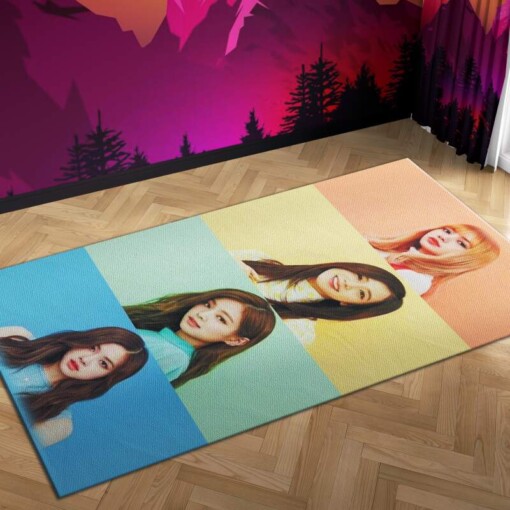 Blackpink Color Kill This Love Carpet Mock Area Rug