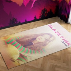 Blackpink Jennie Carpet Mock Area Rug