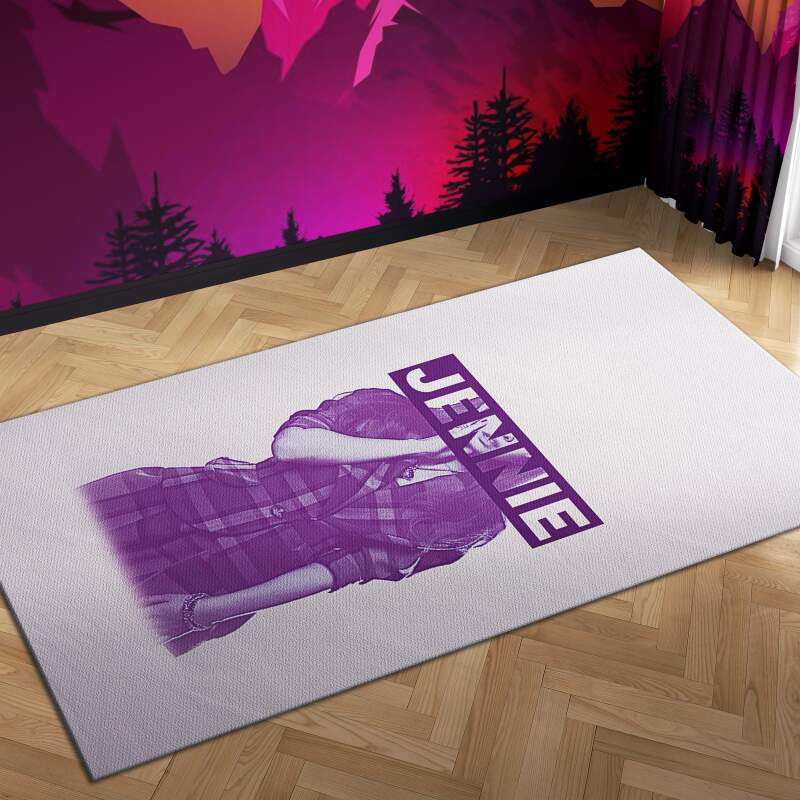 Blackpink Jennie Kill This Love Carpet Mock Area Rug