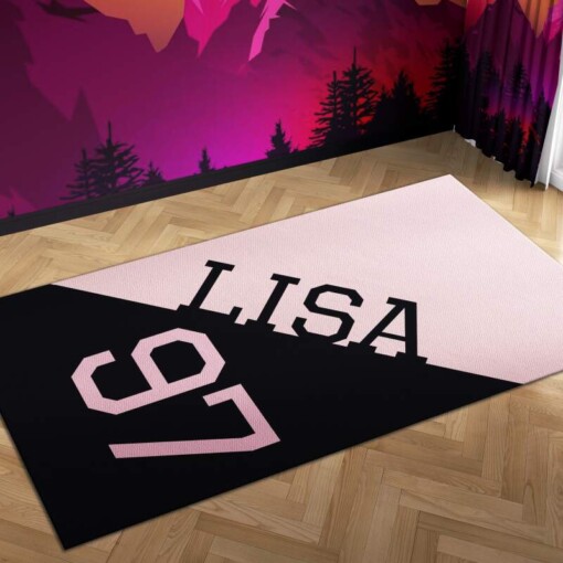 Blackpink Lisa Kill This Love Carpet Mock Area Rug