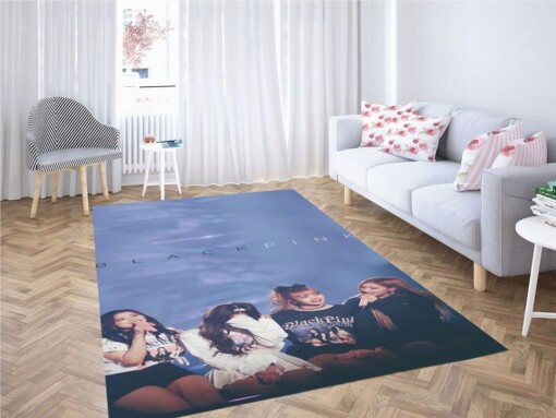 Blackpink Wallpaper Living Room Modern Carpet Rug