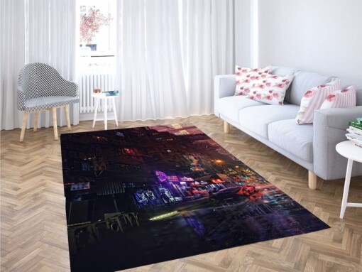 Blade Runner Best Place Living Room Modern Carpet Rug