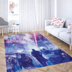 Blade Runner City Carpet Rug