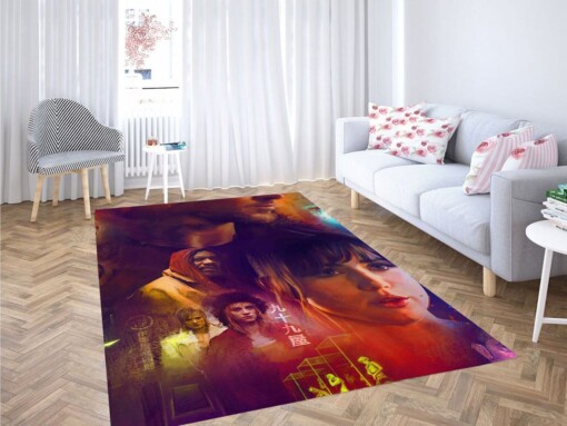 Blade Runner Painting Living Room Modern Carpet Rug