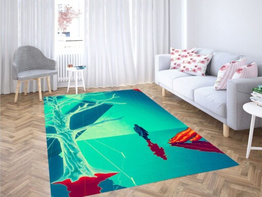 Blade Runner Place Living Room Modern Carpet Rug