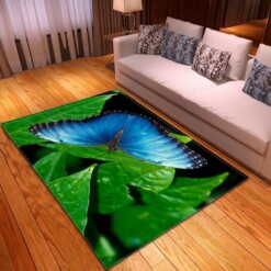 Blue Butterfly Limited Edition Rug