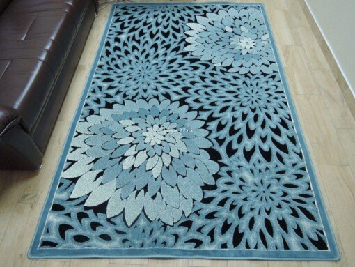 Blue Flower Limited Edition Rug