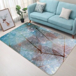 Blue Leaves Limited Edition Rug