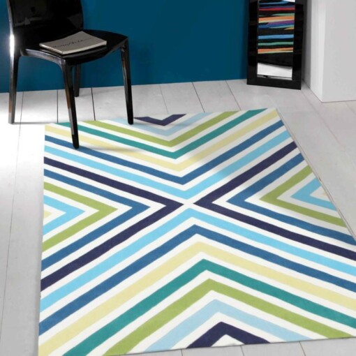 Blue Modern Limited Edition Rug