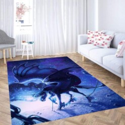 Blue Pegassus Carpet Rug