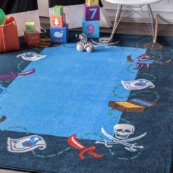 Blue Pirate Life Limited Edition Rug