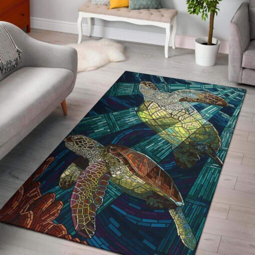 Blue Sea Treasure Limited Edition Rug