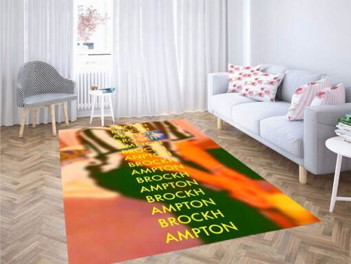 Blur Streetwear Brockhampton Blur Living Room Modern Carpet Rug