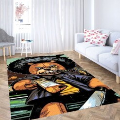 Bo Plushy Gangsta Living Room Modern Carpet Rug