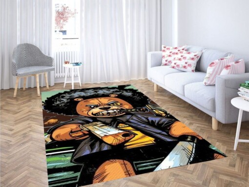 Bo Plushy Gangsta Living Room Modern Carpet Rug