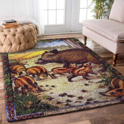 Boar Limited Edition Rug