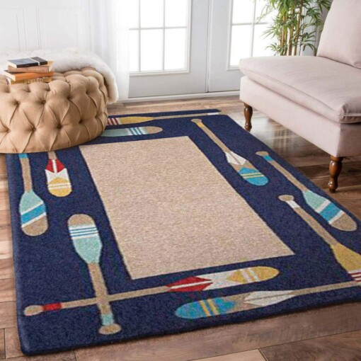 Boat Paddles Limited Edition Rug