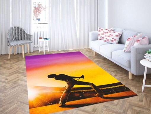 Bohemian Rhapsody Performance Living Room Modern Carpet Rug