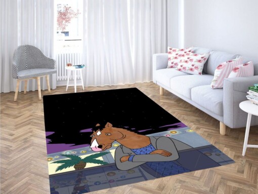 Bojack Horseman Background Living Room Modern Carpet Rug