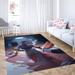 Bojack Horseman Digital Painting Carpet Rug