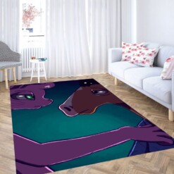 Bojack Horseman In Love Living Room Modern Carpet Rug