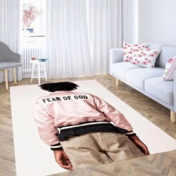 Bold Fear Of God Jacket Living Room Modern Carpet Rug