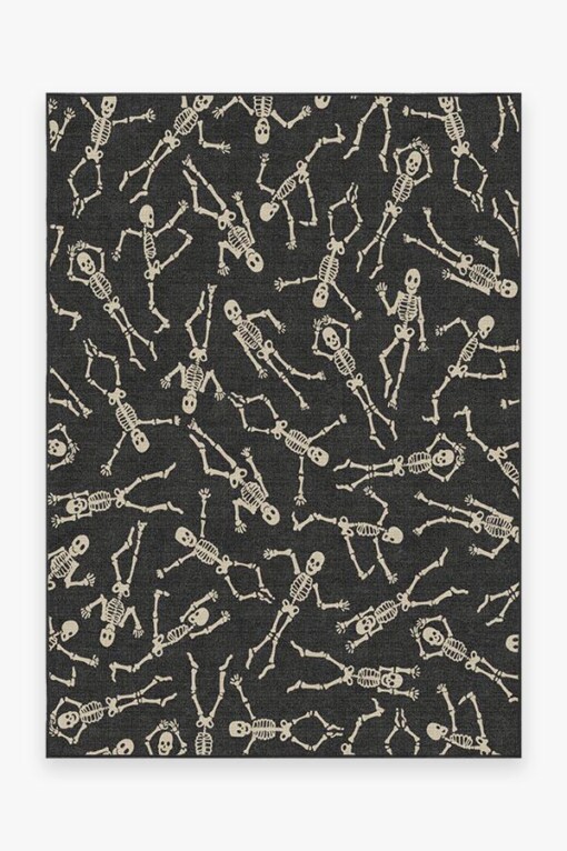 Bone Dance Black Limited Edition Rug