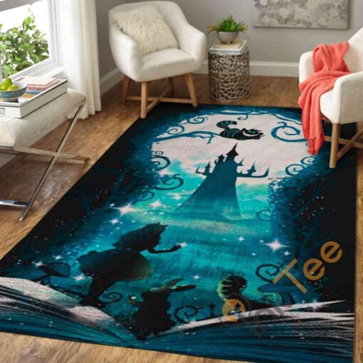 Book Of Wonderland Alice In Wonderland Area Rug