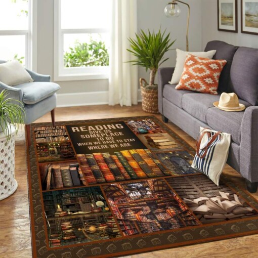 Book Quilt Blanket Mk Carpet Area Rug 6E0664
