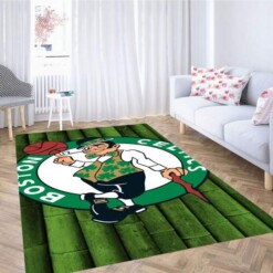 Boston Celtics Wallpaper Carpet Rug